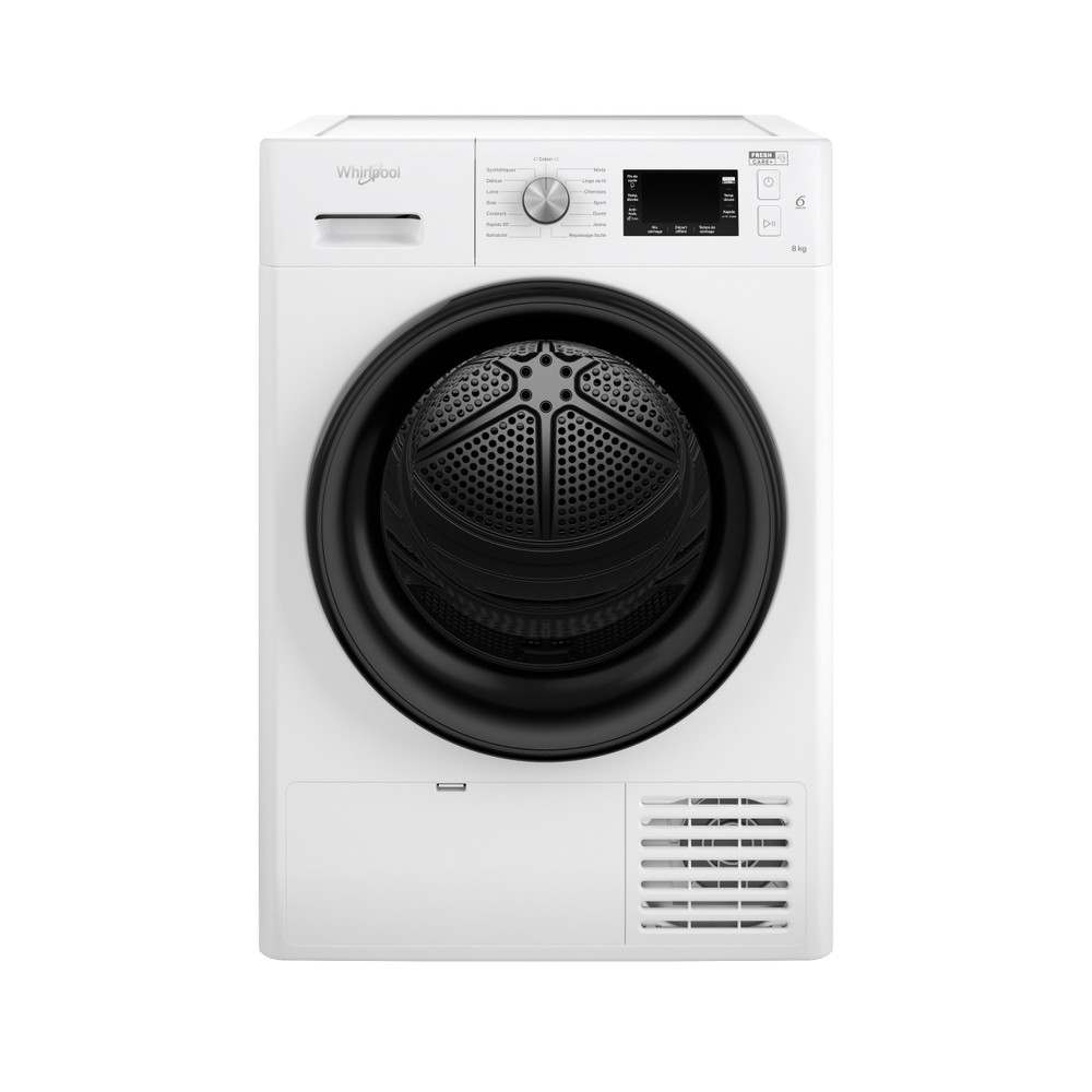 Whirlpool Sèche-linge FFT M22 8X3B FR Blanc Frontal