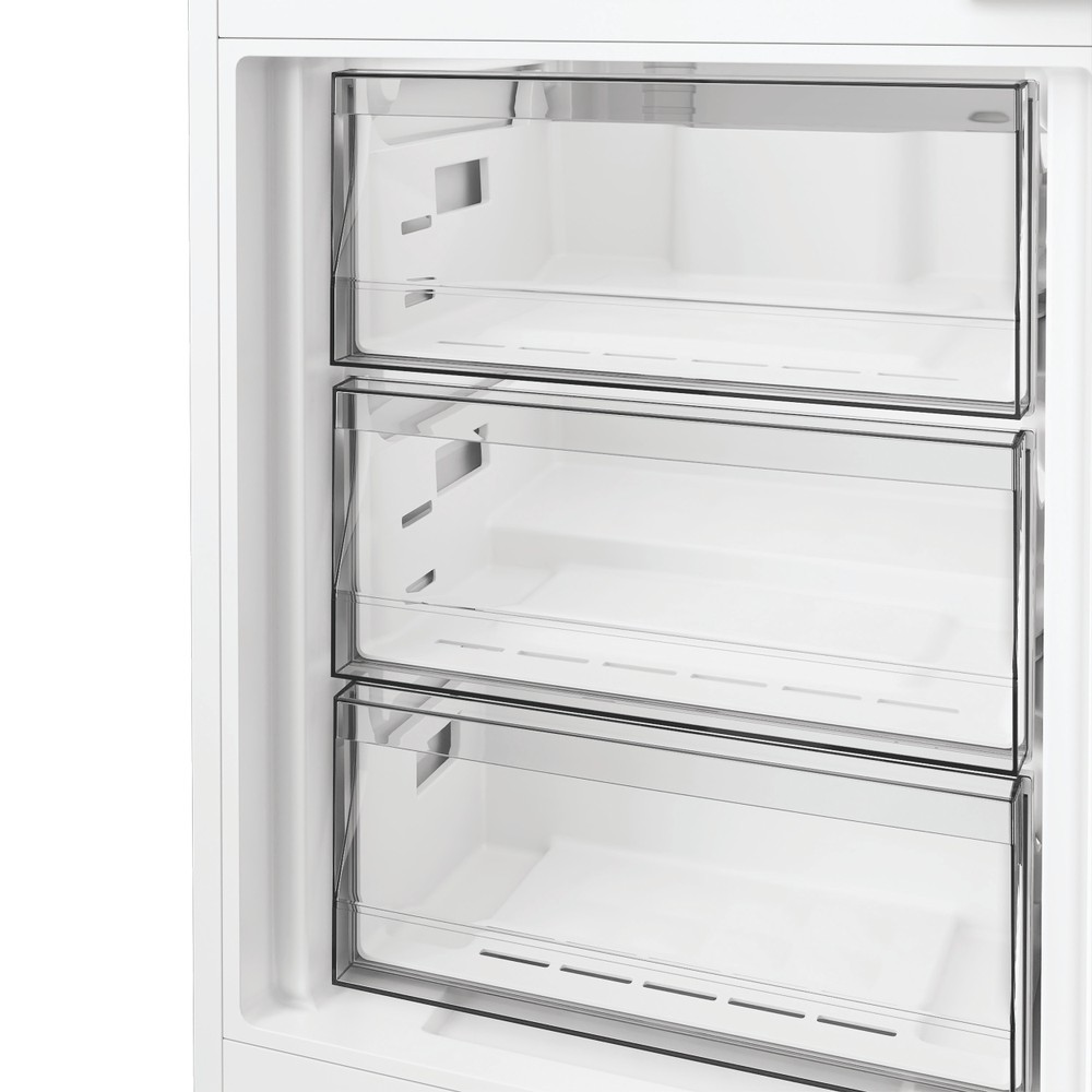 Whirlpool Réfrigérateur combiné Encastrable WHK2 5322 B4E Zinc Metal 2 portes Drawer