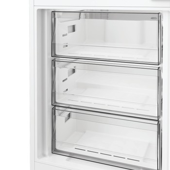 Whirlpool Kombinovaná chladnička s mrazničkou Vstavané WHK2 5322 B4E Zinc Metal 2 doors Drawer