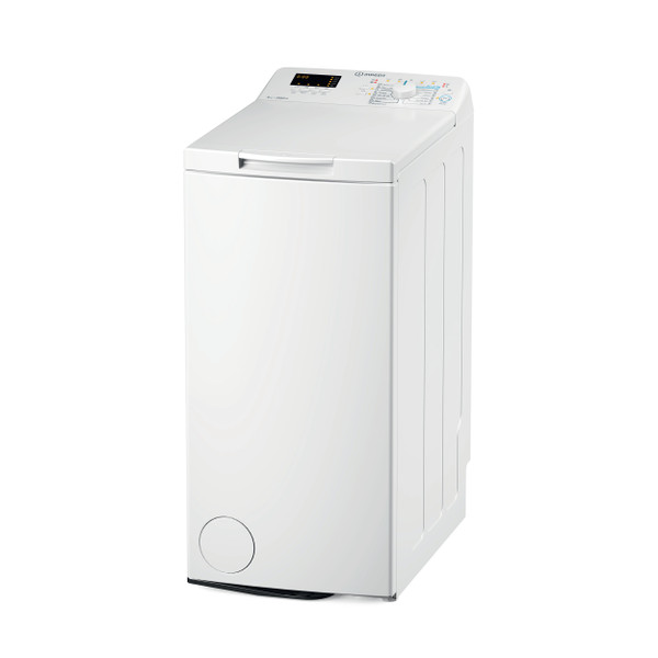 Indesit Πλυντήριο ρούχων Ελεύθερο BTW S50400 EU/N Λευκό Top loader C Perspective