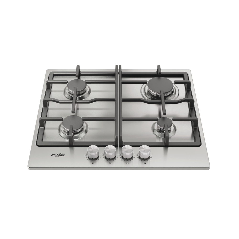 Whirlpool Ploča za kuhanje TGML 660 IX Inox PLINSKA Frontal top down