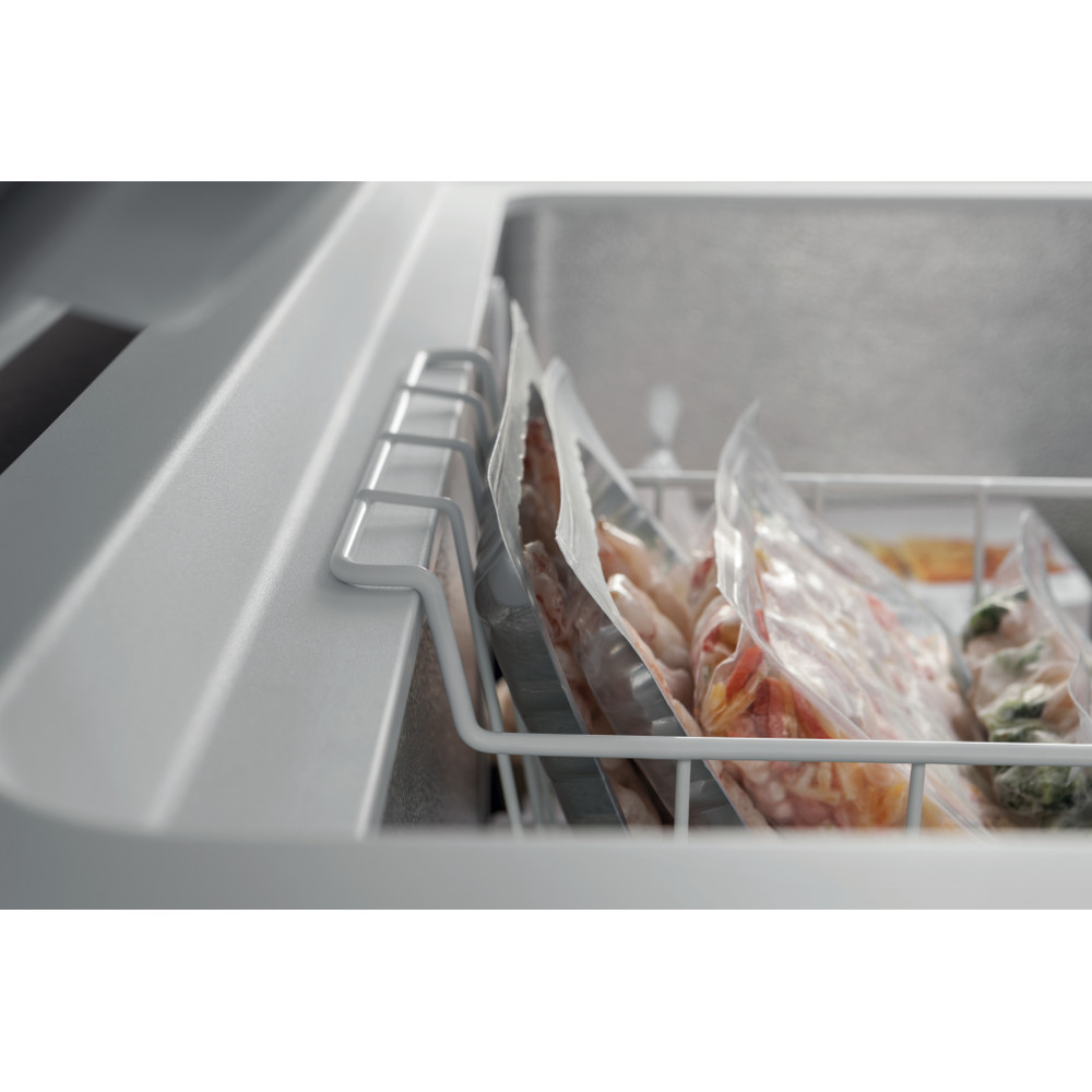 Whirlpool Congélateur Pose-libre CF610 Blanc Drawer
