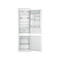 Whirlpool Šaldytuvo / šaldiklio kombinacija Įmontuojama WHC18D011B1 Balta 2 doors Perspective open