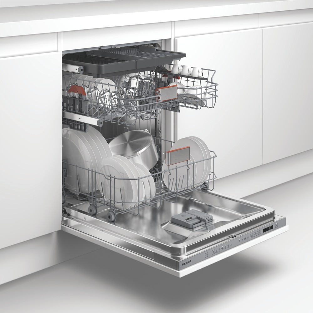 Hotpoint Lavavajillas Incorporado HDI LYM B5S K Full-integrated B Lifestyle perspective open