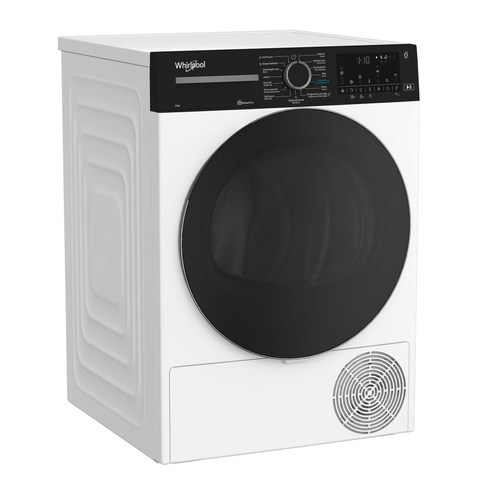 Whirlpool Sèche-linge C WD 85M WBS BE Blanc Perspective