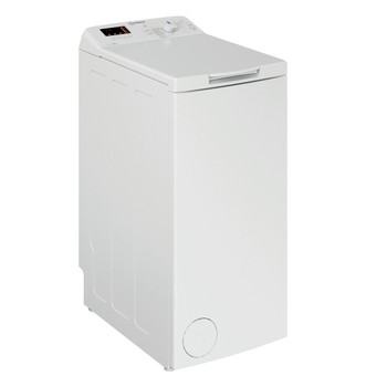 Indesit Máquina de lavar roupa Livre Instalação BTW S72200 SP/N Branco Carga superior E Perspective