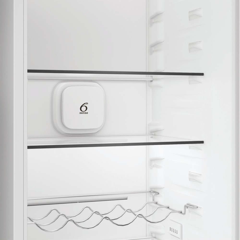 Whirlpool Koel/vriescombinatie Ingebouwd WHK2 5322 B4E Zinc Metal 2 deuren Control panel