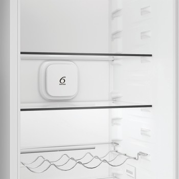 Whirlpool Réfrigérateur combiné Encastrable WHK2 5322 B4E Zinc Metal 2 portes Control panel