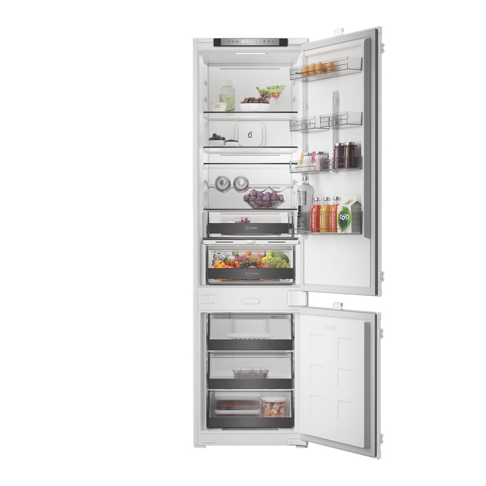 Whirlpool Kombinovaná chladnička s mrazničkou Vstavané WHK2 5324 B6E White - ARC P1 2 doors Lifestyle frontal open