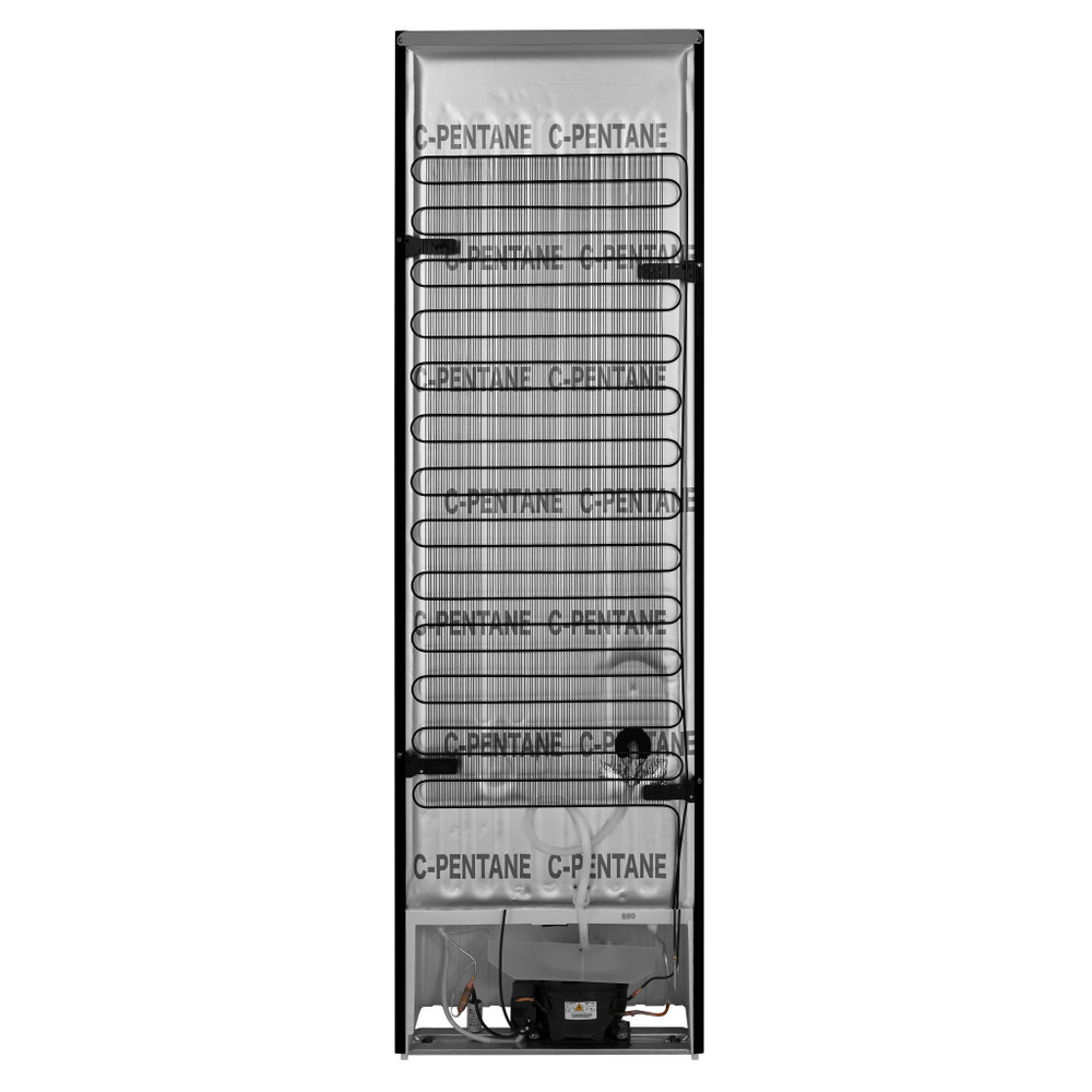 Whirlpool Hűtő/fagyasztó kombináció Szabadonálló W7 921O K AQUA Fekete 2 doors Back / Lateral