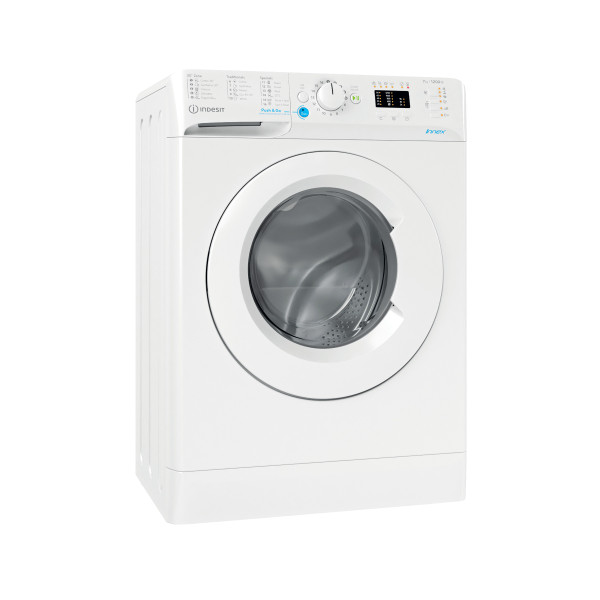 Indesit Mosógép Szabadonálló BWSA 71251 W EE N Fehér Elöltöltős E Perspective