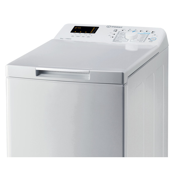 Indesit Perilica za rublje Samostojeći BTW S60300 EU/N Bijela Gornje punjenje D Control panel