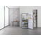 Whirlpool Fridge-Freezer Combination Free-standing W84BE 72 X UK 2 Inox 2 doors Perspective
