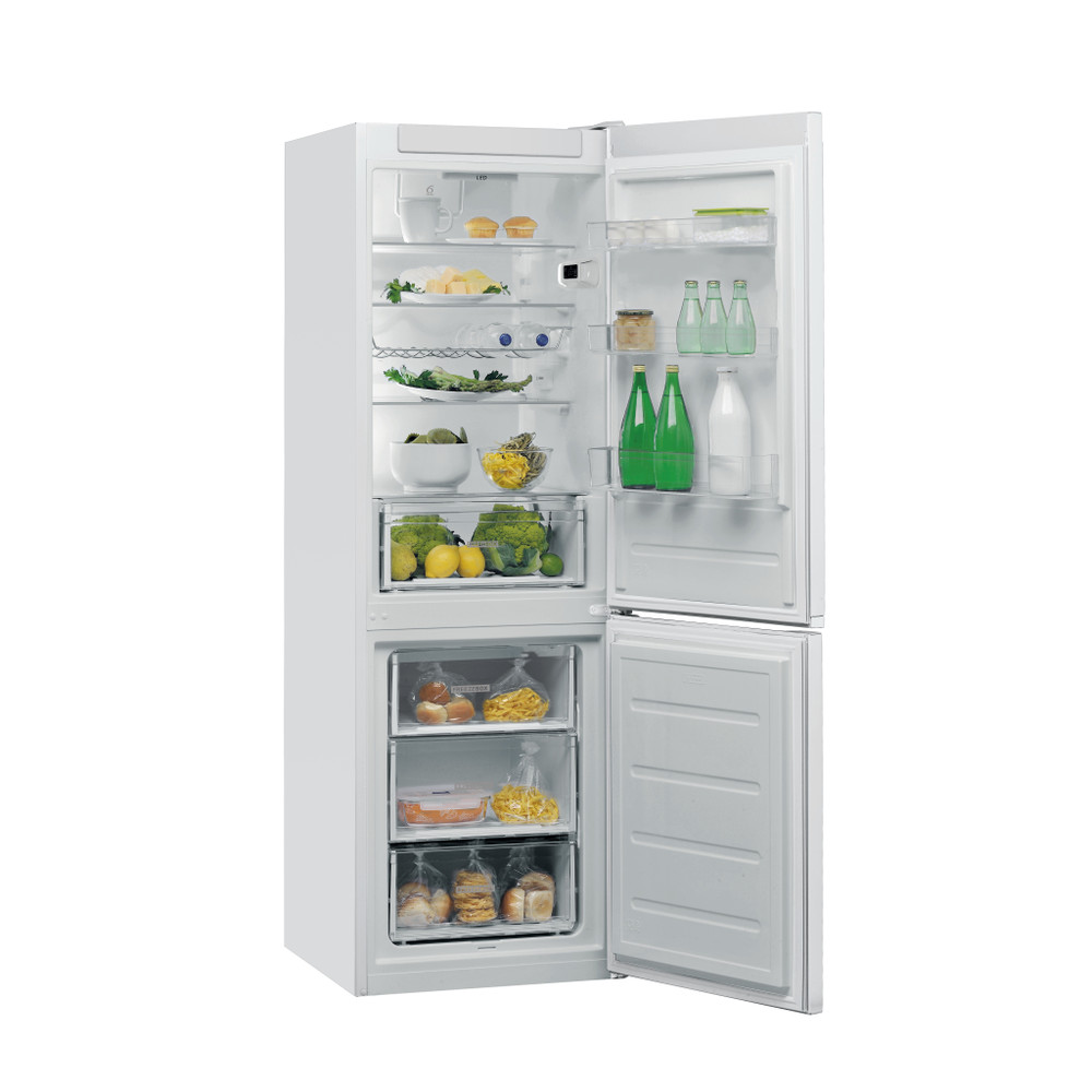 Whirlpool Kombinirani hladnjak Samostojeći W5 821EF W 1 Bijela 2 doors Perspective open