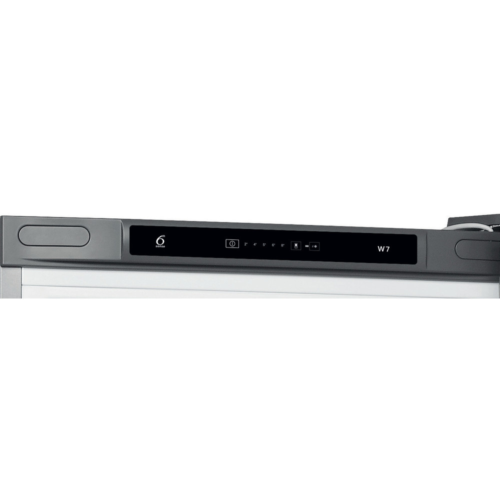 Whirlpool Kombinirani hladnjak Samostojeći W7 811I OX Optički Inox 2 doors Control panel
