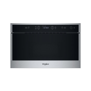 Whirlpool Four à micro-ondes Encastrable WMN461BX Stainless Steel Électronique 22 Micro-ondes uniquement 750 Frontal