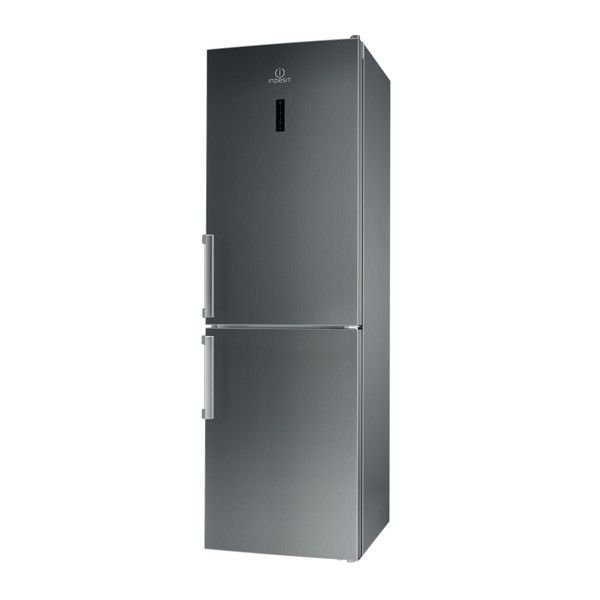 Indesit Kombinacija hladnjaka/zamrzivača Samostojeći LI8 FF2O X H Inox 2 doors Perspective