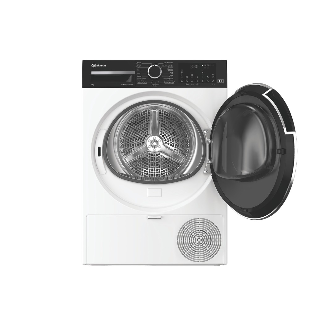 Bauknecht Asciugabiancheria BKTR9F09 Bianco Frontal open