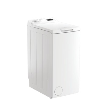 Indesit Перална машина Свободностоящи TI5513EMTEE Бял Модел с горно зареждане C Perspective