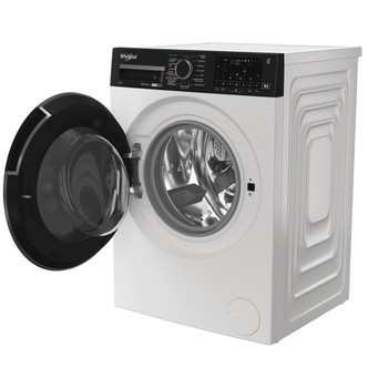 Whirlpool Máquina de lavar e secar roupa Livre Instalação WPD 0649W ADS SPT Branco Carga Frontal Perspective open