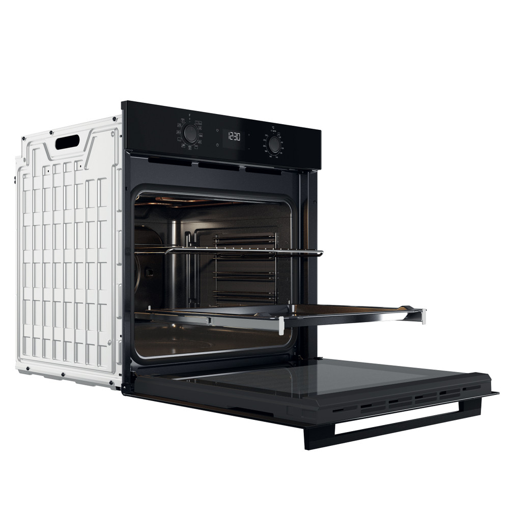 Whirlpool Trouby Vestavné OMK58CU1SB Elektrická A+ Perspective open