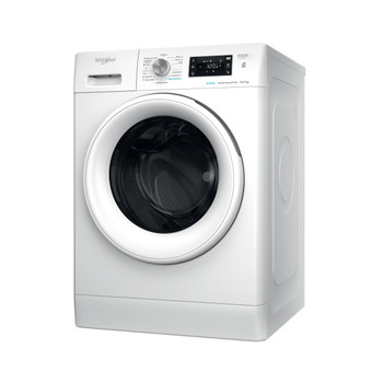Whirlpool Lavante-séchante Pose-libre FFWDB 964489 WV EE Blanc Frontal Perspective