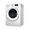 Whirlpool Kuivaava pesukone Vapaasti sijoitettava FFWDB 964369 WV EE Valkoinen Edestä täytettävä Perspective