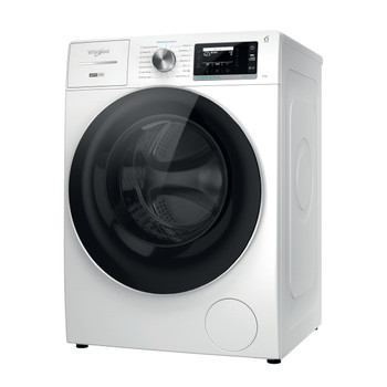 Whirlpool Práčka Voľne stojace W8X 89AD SILENCE EE Biela Spredu plnená A Perspective