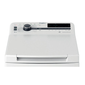 Whirlpool Maşină de spălat rufe Independent TDLRB 6261BS EU/N Alb Încărcare Verticală A Control panel