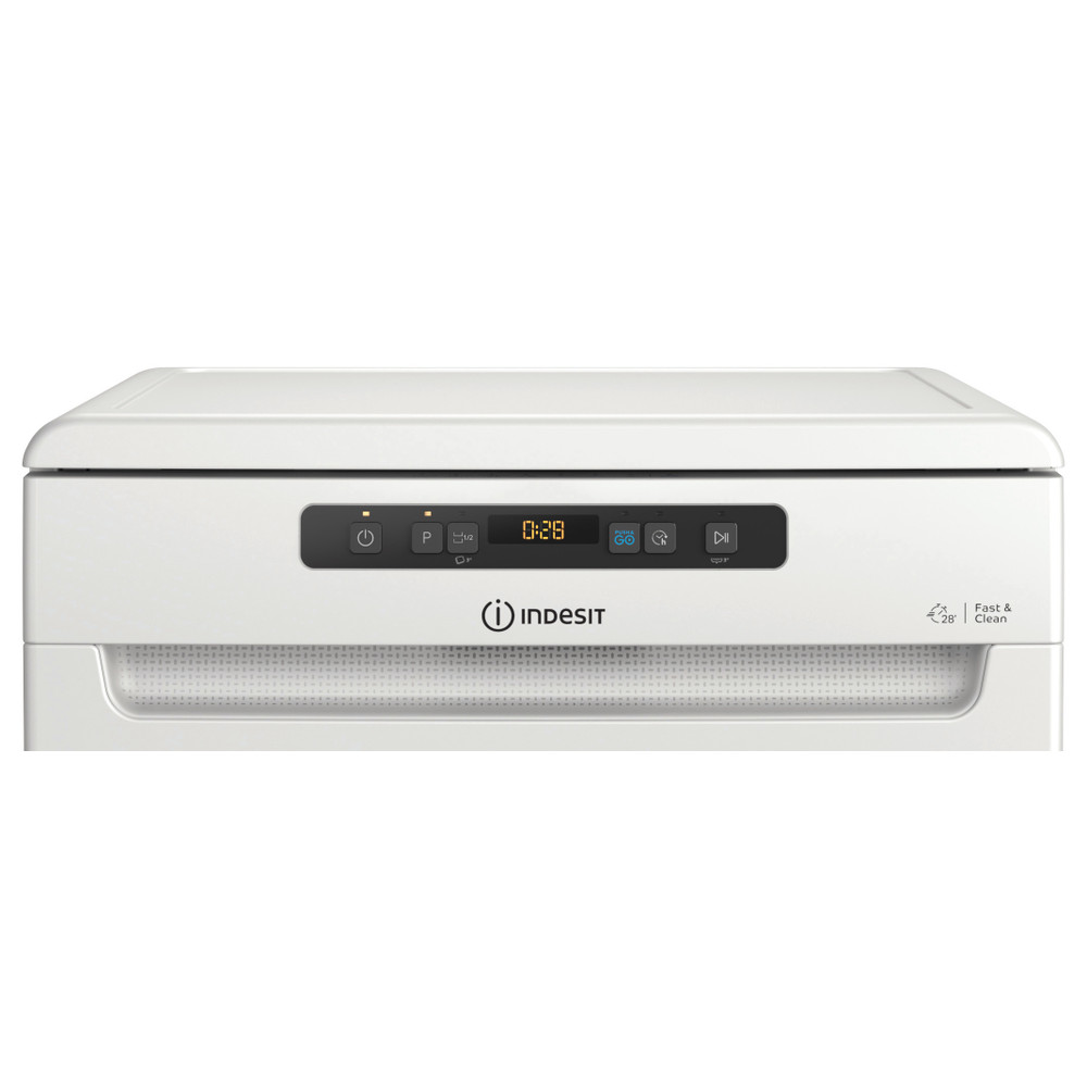 „Indesit“ Indaplovė Laisvai pastatoma D2F HD624 A Laisvai pastatoma E Control panel