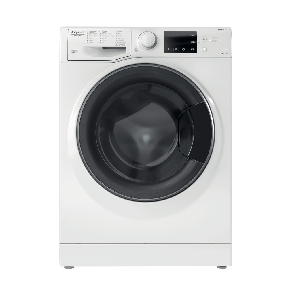 Hotpoint_Ariston Lavadora secadora Libre instalación RDG 964348 WD V SPT Blanco Cargador frontal Frontal