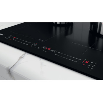 Whirlpool Table de cuisson WL S6960 BF Noir Induction vitroceramic Lifestyle control panel