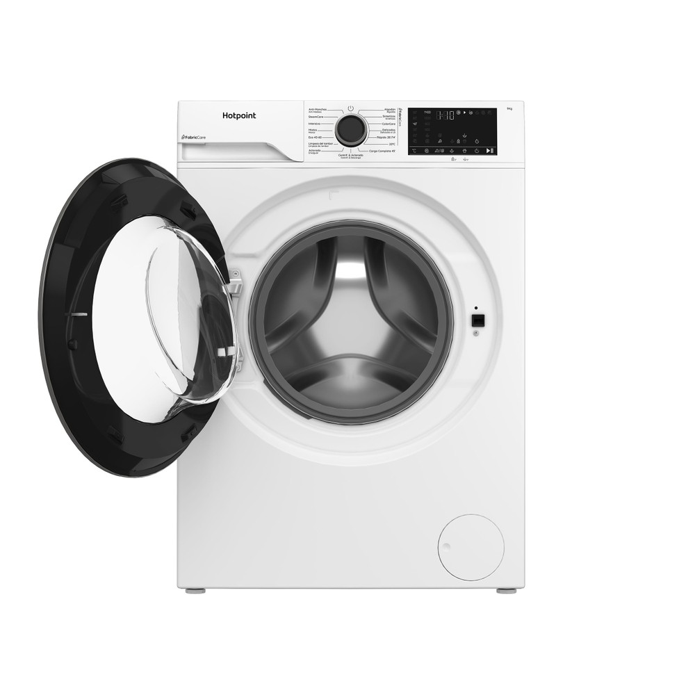 Hotpoint Máquina de lavar roupa Livre Instalação HB 93 CARE SPT Branco Carga Frontal A Frontal open