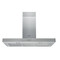 Indesit Dampkap Inbouw IHBS 9.4 LM X Inox Wandmodel Mechanisch Frontal