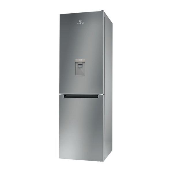 Indesit Kombinacija hladnjaka/zamrzivača Samostojeći LR8 S1 S AQ Srebrna 2 doors Perspective