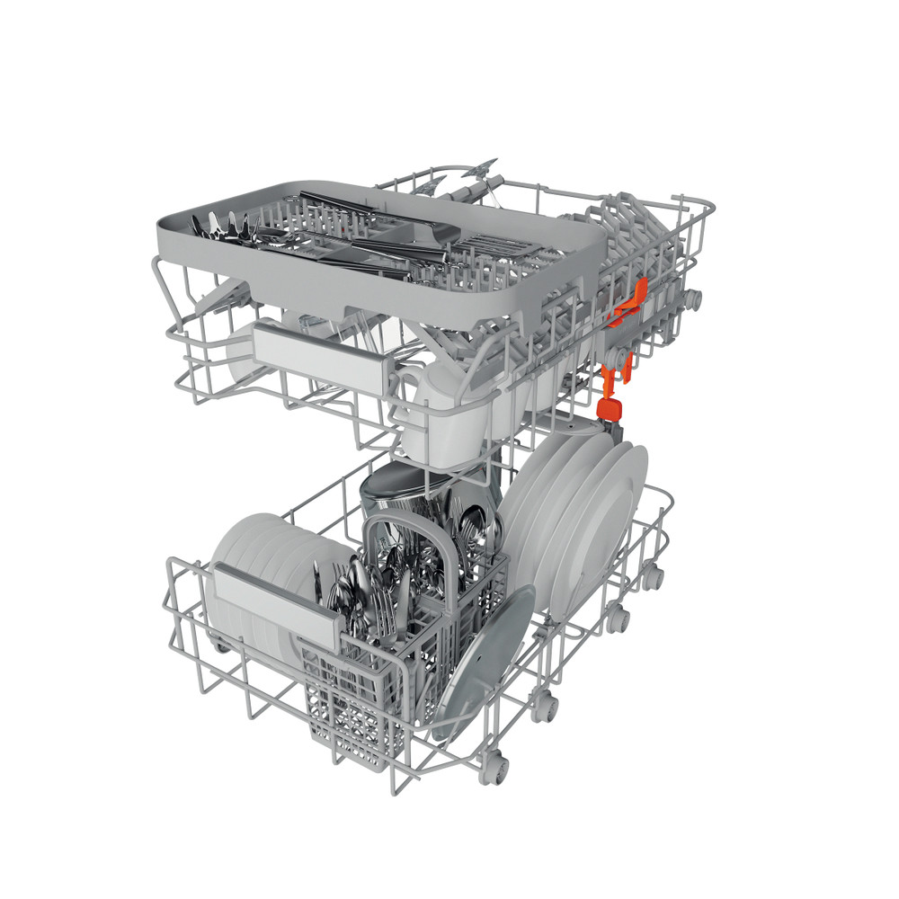 Hotpoint_Ariston Zmywarka Wolnostojący HSFO 3T223 WC X Wolnostojący E Technical Translucent