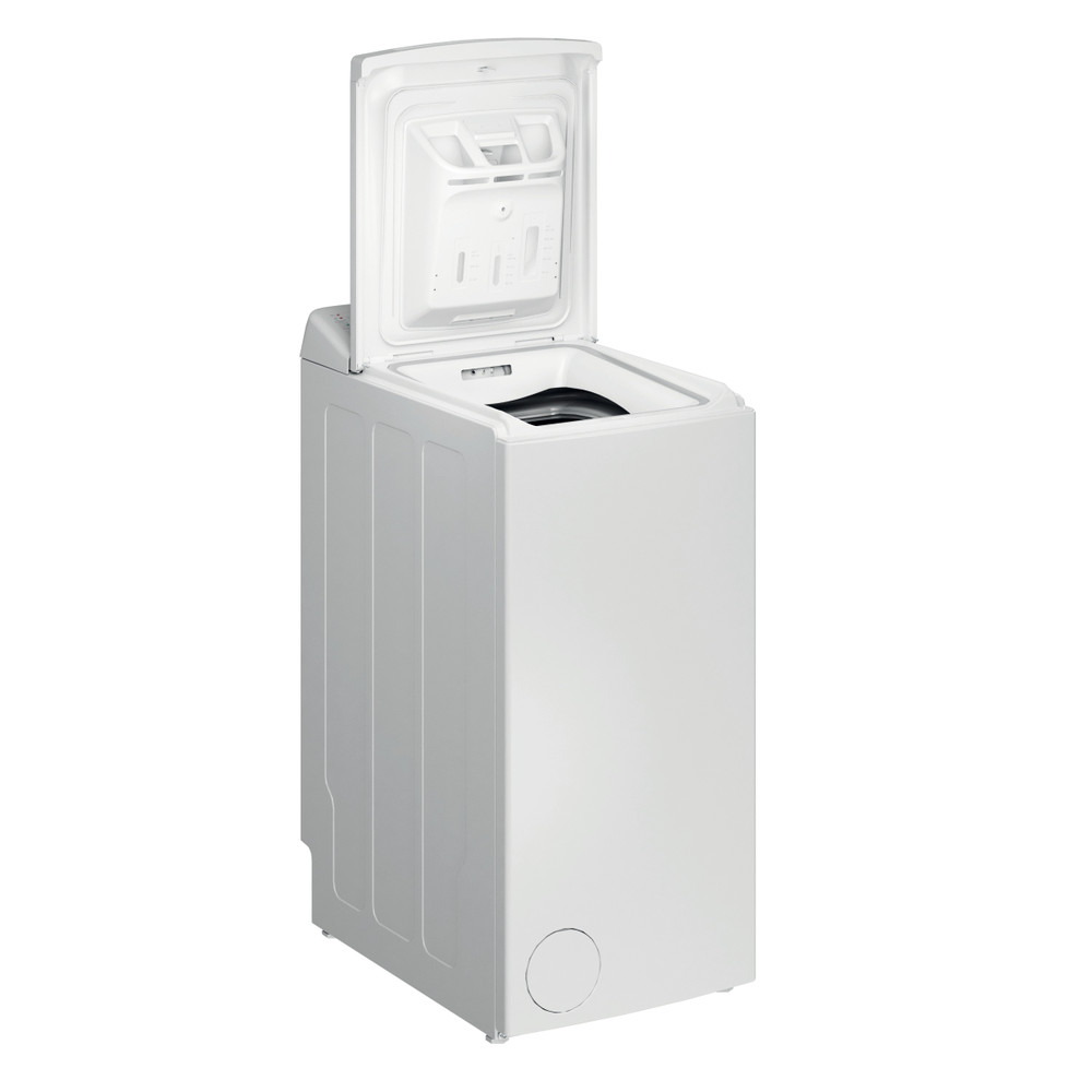 Whirlpool Пральна машина Соло TDLR 6040S EU/N Білий Top loader відсутній Perspective open