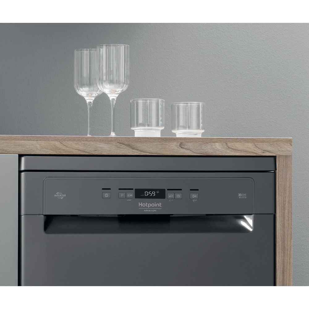 Hotpoint_Ariston Lave-vaisselle Pose-libre HFC 3T141 WC SB Pose-libre C Lifestyle control panel