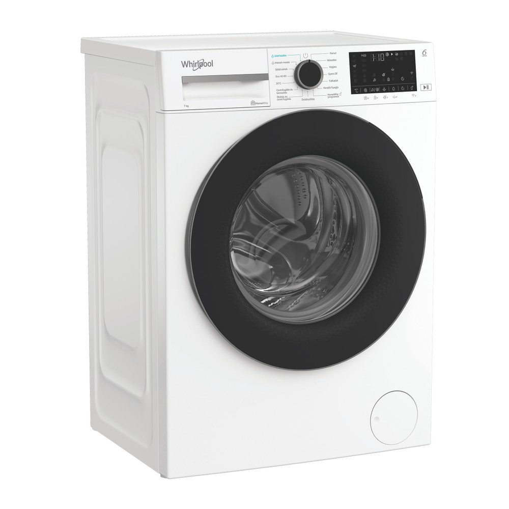 Whirlpool Mosógép Szabadonálló WAM 764WB HU Fehér Elöltöltős A Perspective