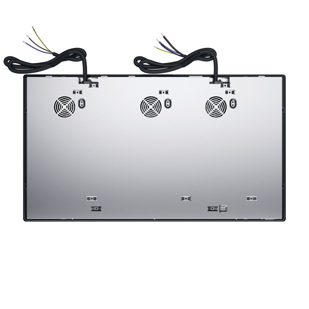 Whirlpool Table de cuisson WEX9024DCFF2 Noir Induction vitroceramic Back / Lateral