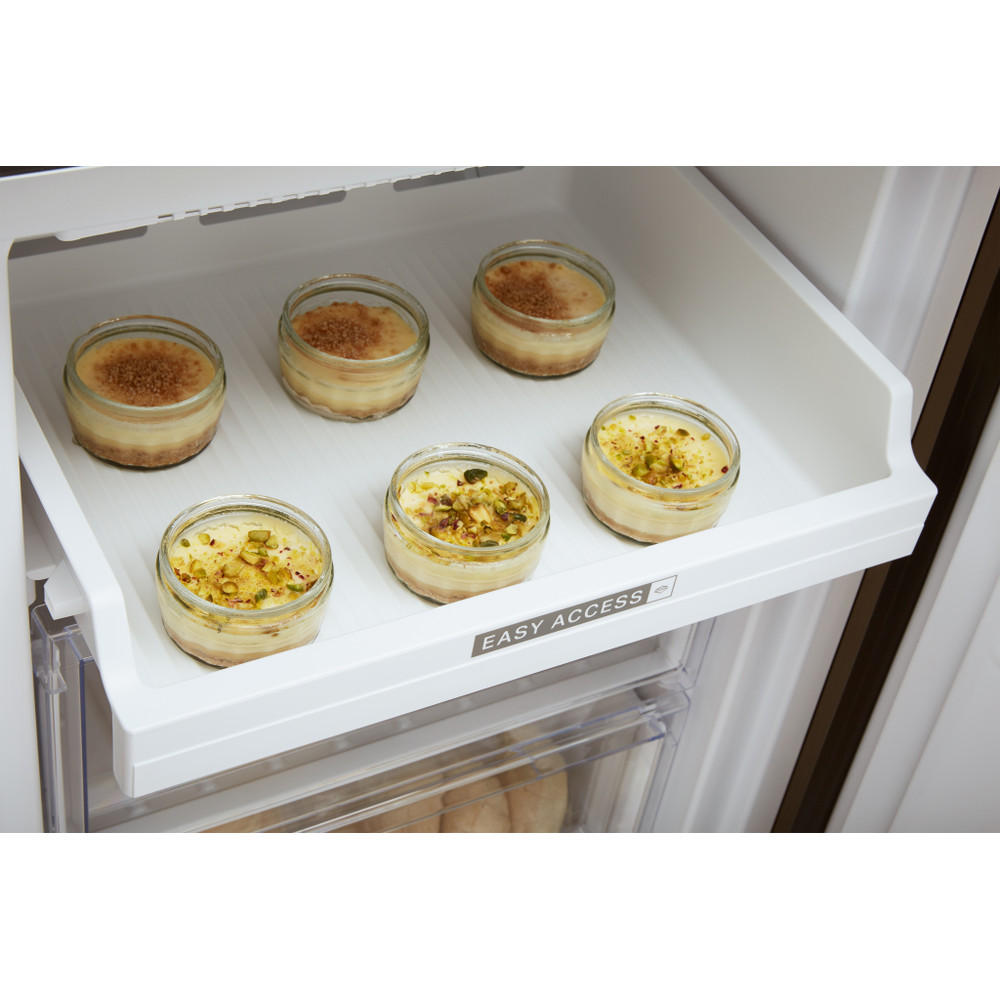 Whirlpool Hűtő/fagyasztó kombináció Szabadonálló W7 821O K Fekete 2 doors Drawer