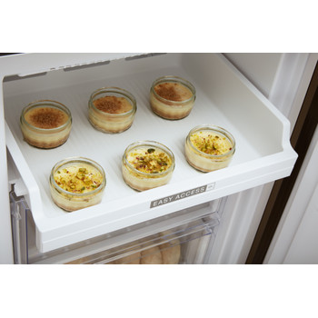 Whirlpool Hűtő/fagyasztó kombináció Szabadonálló W7 821O K Fekete 2 doors Drawer