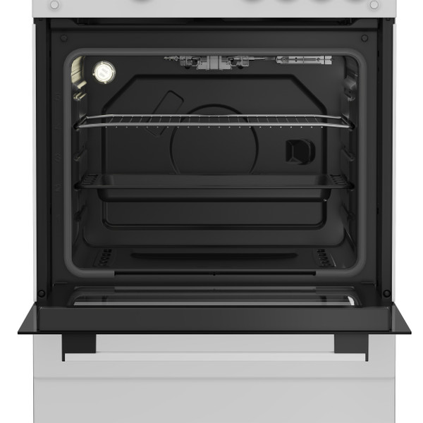 Indesit Κουζίνα I6GGKMWF Λευκό Αερίου Lifestyle frontal open