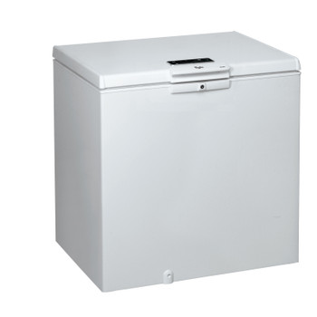 Whirlpool Congelador Livre Instalação WHE2535 FO 2 Branco Perspective