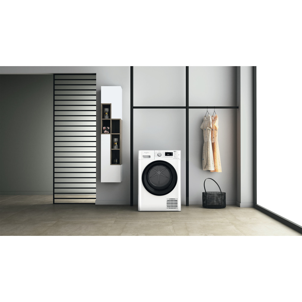Whirlpool Szárító FFT M11 8X3BY EE Fehér Lifestyle frontal