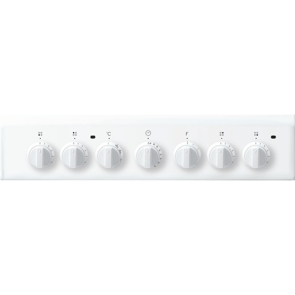 Indesit Plīts IS5V4PHW/E Balts Electrical Control panel