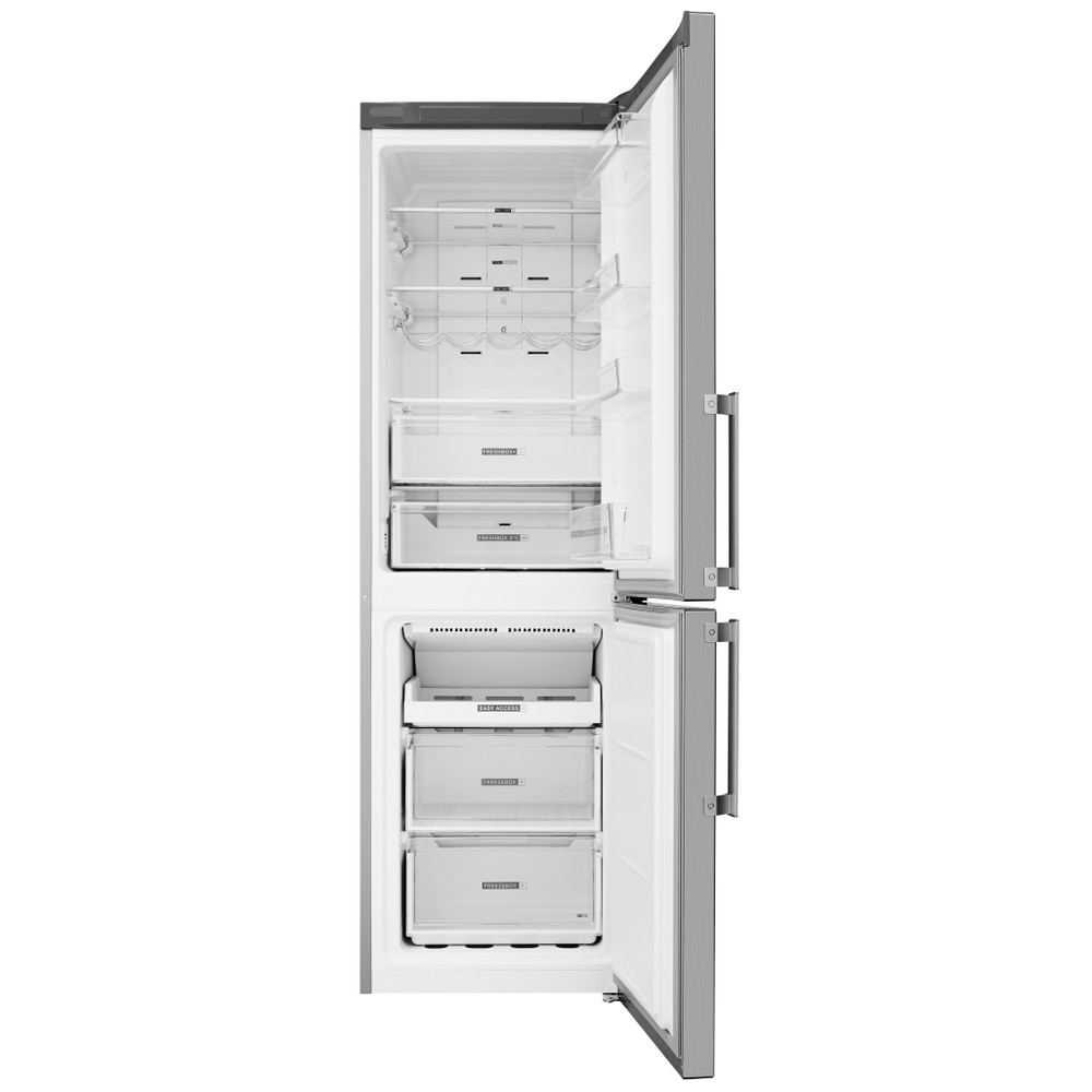 Whirlpool Hűtő/fagyasztó kombináció Szabadonálló W7 821O OX H Optic Inox 2 doors Frontal open