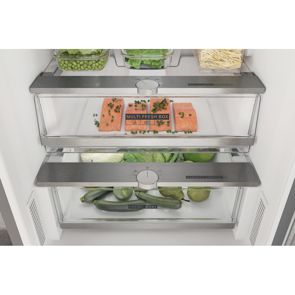 Whirlpool Combinado Livre Instalação W7X 94T SX Saturn Steel 2 doors Drawer