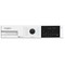 Whirlpool Tørretumbler WSD 106M WB EE Hvid Perspective
