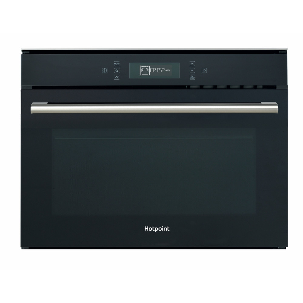 Hotpoint Microwave Built-in MP 676 BL H Black Electronic 40 MW-Combi 900 Frontal